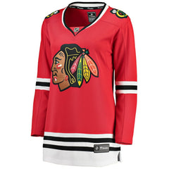 NHL Chicago Blackhawks Fanatics Women's Home Breakaway Jersey - Red