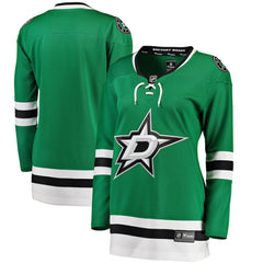 NHL Dallas Stars Fanatics Women's Home Breakaway Jersey - Green