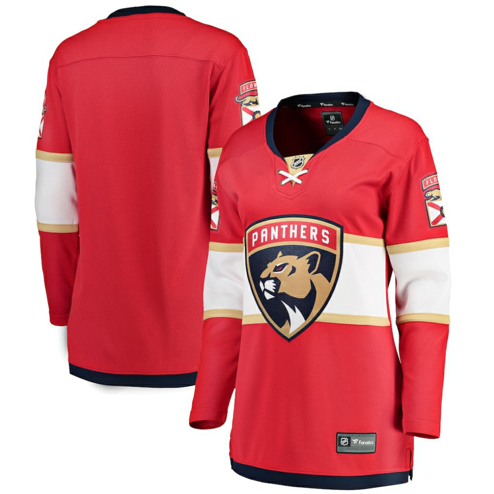 NHL Florida Panthers Fanatics Women's Home Breakaway Jersey - Red
