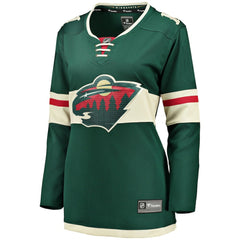 NHL Minnesota Wild Fanatics Women's Home Breakaway Jersey - Green