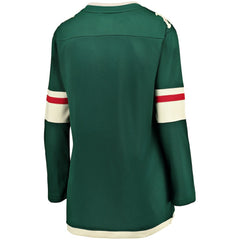 NHL Minnesota Wild Fanatics Women's Home Breakaway Jersey - Green