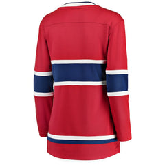 NHL Montreal Canadiens Fanatics Women's Home Breakaway Jersey - Red