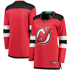 NHL New Jersey Devils Fanatics Women's Home Breakaway Jersey - Red