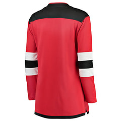 NHL New Jersey Devils Fanatics Women's Home Breakaway Jersey - Red