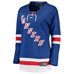 NHL New York Rangers Fanatics Women's Home Breakaway Jersey - Blue