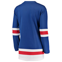 NHL New York Rangers Fanatics Women's Home Breakaway Jersey - Blue