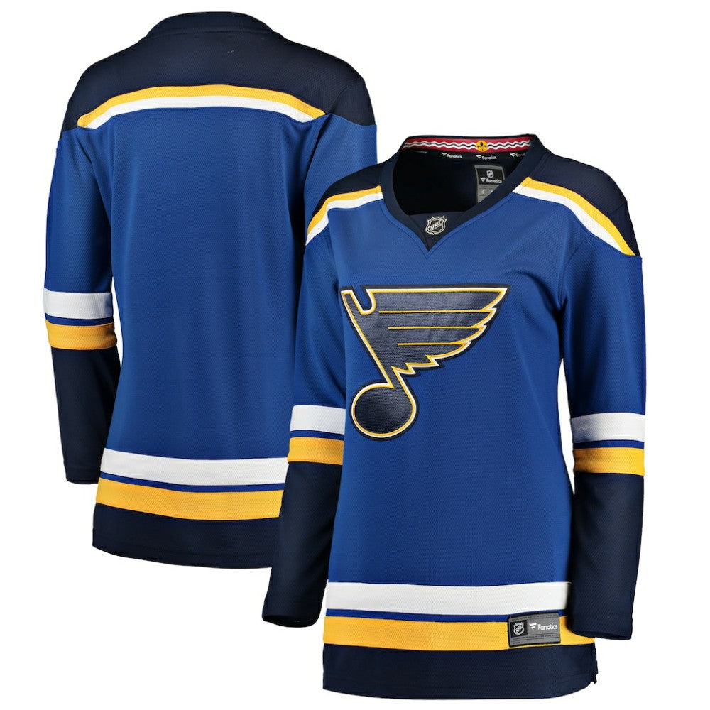 NHL St. Louis Blues Fanatics Women's Home Breakaway Jersey - Blue