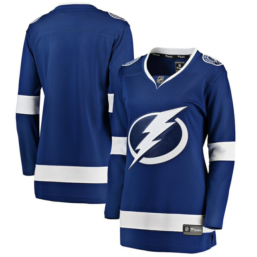 NHL Tampa Bay Lightning Fanatics Women's Home Breakaway Jersey - Blue