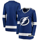 NHL Tampa Bay Lightning Fanatics Women's Home Breakaway Jersey - Blue
