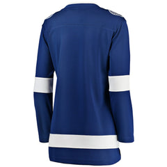 NHL Tampa Bay Lightning Fanatics Women's Home Breakaway Jersey - Blue