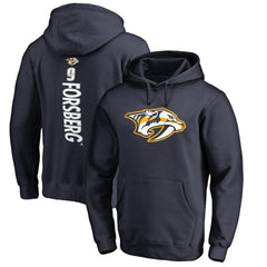 NHL Filip Forsberg Nashville Predators Backer Pullover Hoodie - Navy