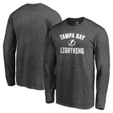 NHL Tampa Bay Lightning Victory Arch Long Sleeve T-Shirt - Heathered Gray