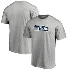 Seattle Seahawks Primary Logo T-Shirt Heathered Gray