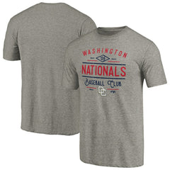 Washington Nationals Cooperstown Collection Doubleday Tri-Blend T-Shirt - Gray T-shirts