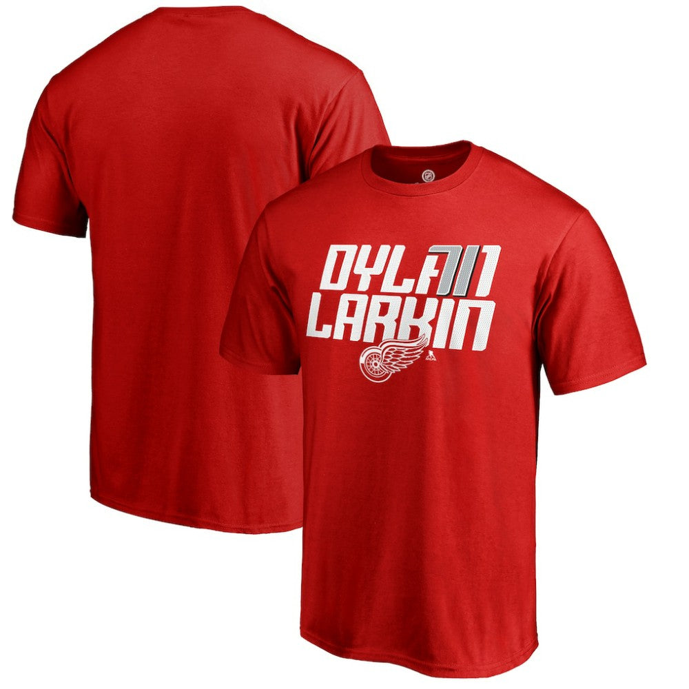 NHL Dylan Larkin Detroit Red Wings Hometown Collection DL71 T-Shirt - Red