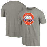 Houston Astros Cooperstown Collection Forbes Tri-Blend T-Shirt - Ash T-shirts