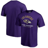 Baltimore Ravens Futbol Americano T-Shirt Purple