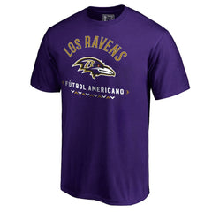 Baltimore Ravens Futbol Americano T-Shirt Purple