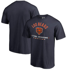 Chicago Bears Futbol Americano T-Shirt Navy