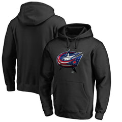 NHL Columbus Blue Jackets Midnight Mascot Pullover Hoodie - Black