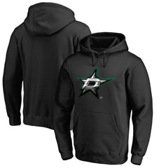 NHL Dallas Stars Midnight Mascot Pullover Hoodie - Black