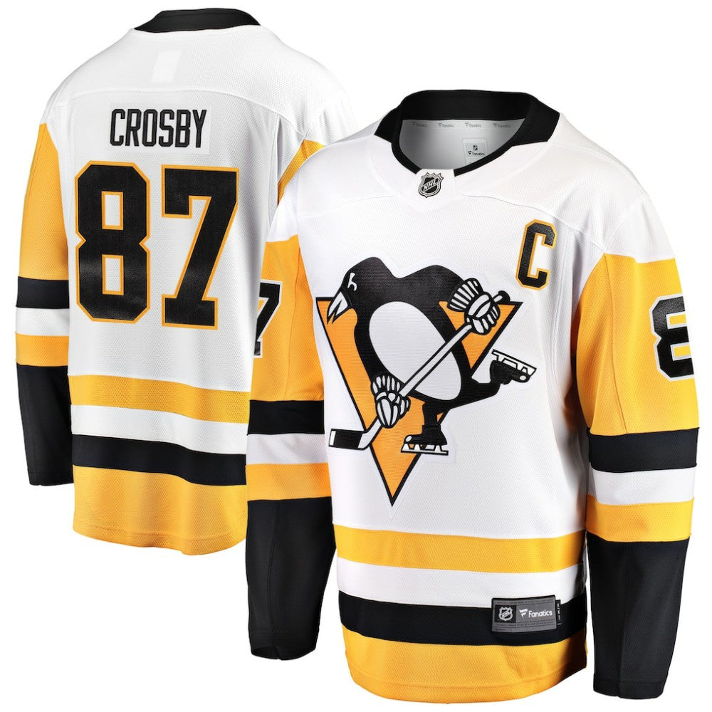NHL Sidney Crosby Pittsburgh Penguins Fanatics Breakaway Jersey - White
