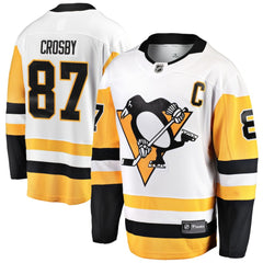 NHL Sidney Crosby Pittsburgh Penguins Fanatics Breakaway Jersey - White