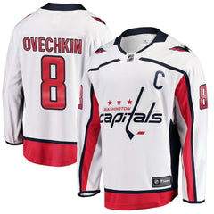 NHL Alexander Ovechkin Washington Capitals Fanatics Breakaway Jersey - White