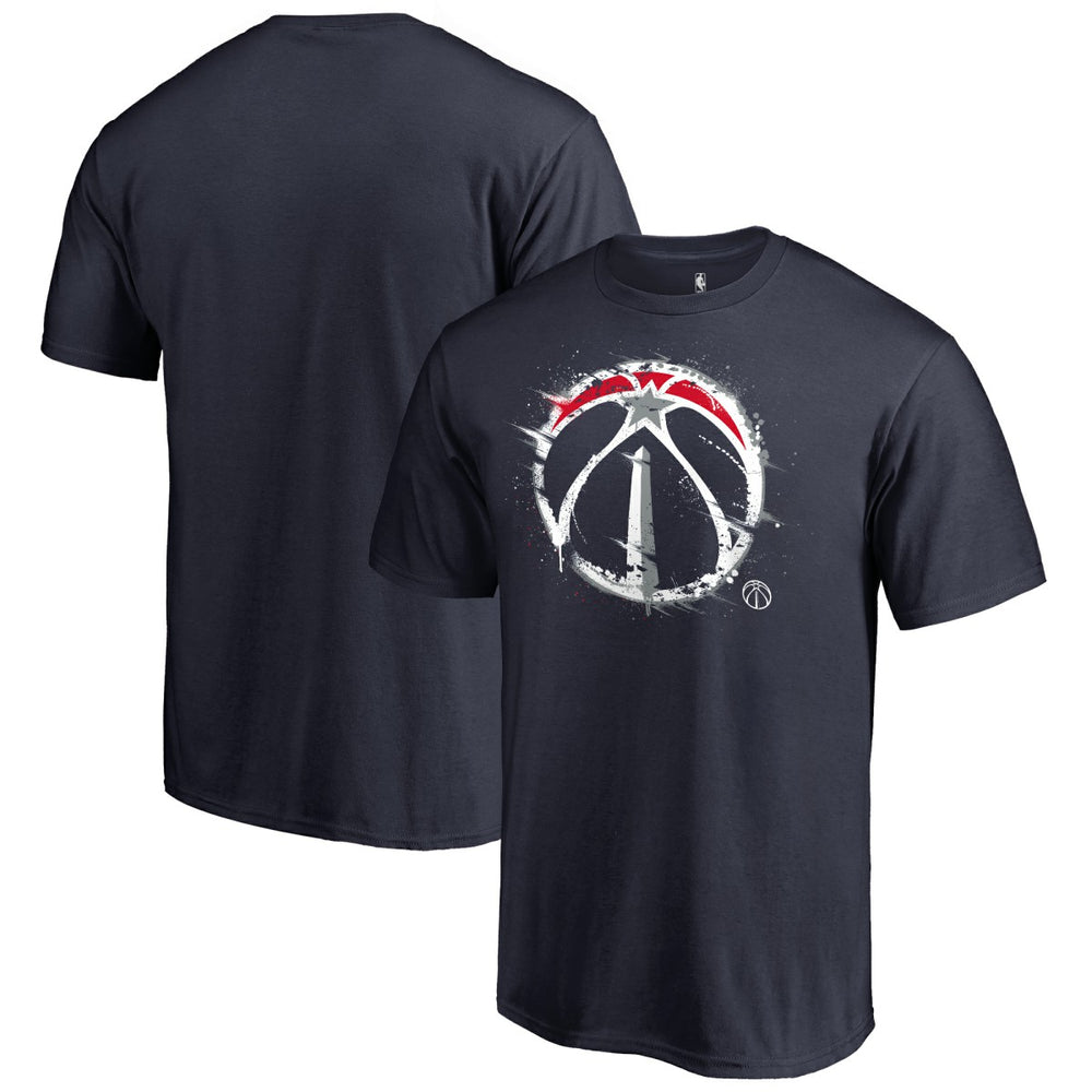 Washington Wizards Splatter Logo T-Shirt Navy