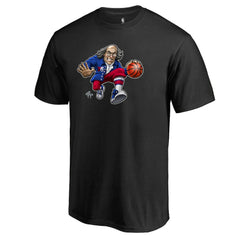 Philadelphia 76ers Midnight Mascot 2 T-Shirt Black