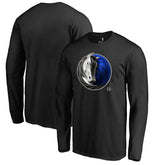 Dallas Mavericks Midnight Mascot Long Sleeve T-Shirt Black