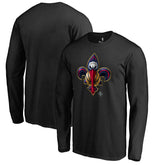 New Orleans Pelicans Midnight Mascot Long Sleeve T-Shirt Black