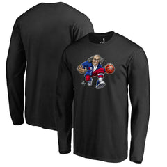 Philadelphia 76ers Midnight Mascot Long Sleeve T-Shirt Black
