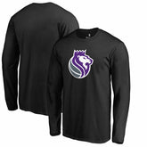 Sacramento Kings Alternate Logo Long Sleeve T-Shirt Black