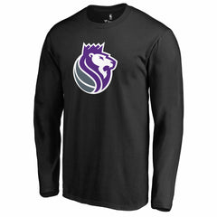 Sacramento Kings Alternate Logo Long Sleeve T-Shirt Black