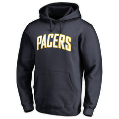 Indiana Pacers Wordmark Pullover Hoodie Navy