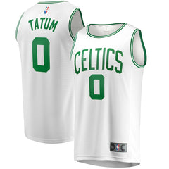 NBA Jayson Tatum Boston Celtics Fast Break Replica Away Jersey White - Association Edition