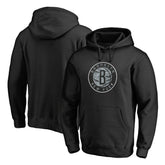Brooklyn Nets Static Logo Pullover Hoodie Black