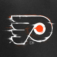 NHL Philadelphia Flyers Splatter Logo Pullover Hoodie - Black