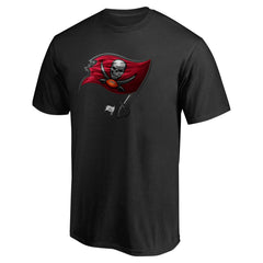 Tampa Bay Buccaneers Personalized Midnight Mascot T-Shirt Black