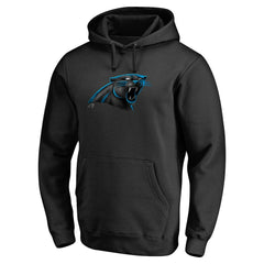 Carolina Panthers Personalized Midnight Mascot Pullover Hoodie Black