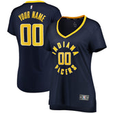NBA Indiana Pacers Fanatics Women's Fast Break Custom Jersey Navy - Icon Edition