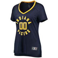 NBA Indiana Pacers Fanatics Women's Fast Break Custom Jersey Navy - Icon Edition