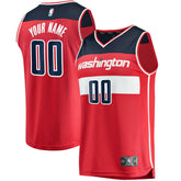 NBA Washington Wizards Youth Fast Break Custom Replica Jersey Red - Icon Edition