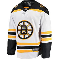 NHL Boston Bruins Fanatics Youth Away Breakaway Jersey - White