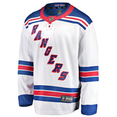 NHL New York Rangers Fanatics Youth Away Breakaway Jersey - White