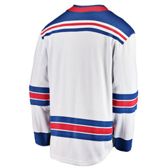 NHL New York Rangers Fanatics Youth Away Breakaway Jersey - White