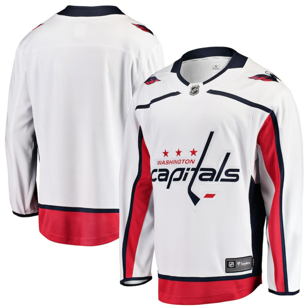 NHL Washington Capitals Fanatics Youth Away Breakaway Jersey - White