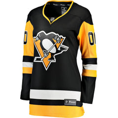 NHL Pittsburgh Penguins Fanatics Women's Home Breakaway Custom Jersey - Black