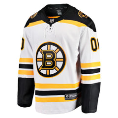 NHL Boston Bruins Fanatics Away Breakaway Custom Jersey - White